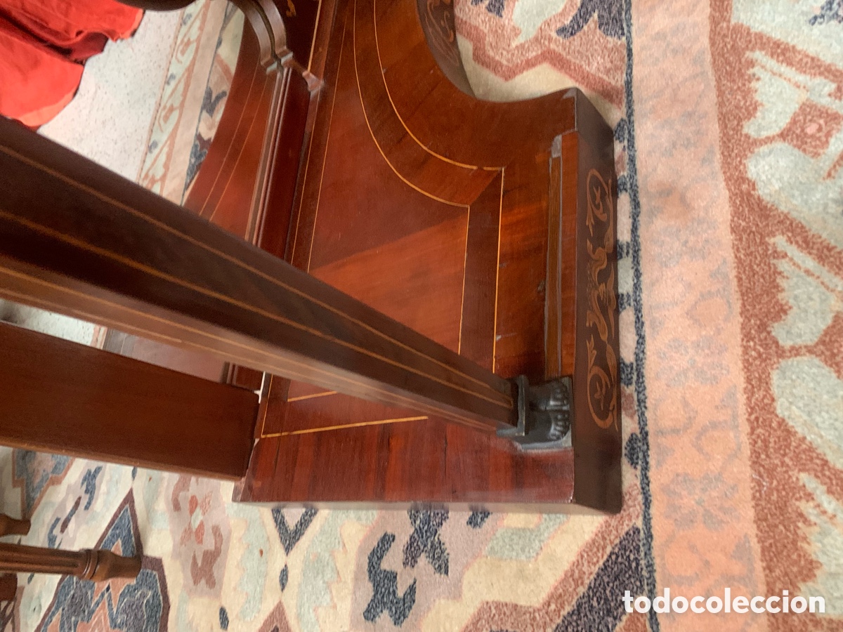 Antig&uuml;edades: Antigua Consola tipo Imperio mesa - Foto 13
