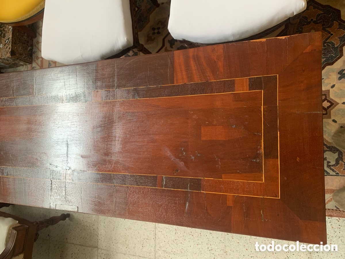 Antig&uuml;edades: Antigua Consola tipo Imperio mesa - Foto 16