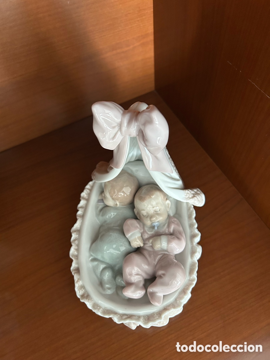 Antig&uuml;edades: En la cuna. Figura de Lladr&oacute;. - Foto 7