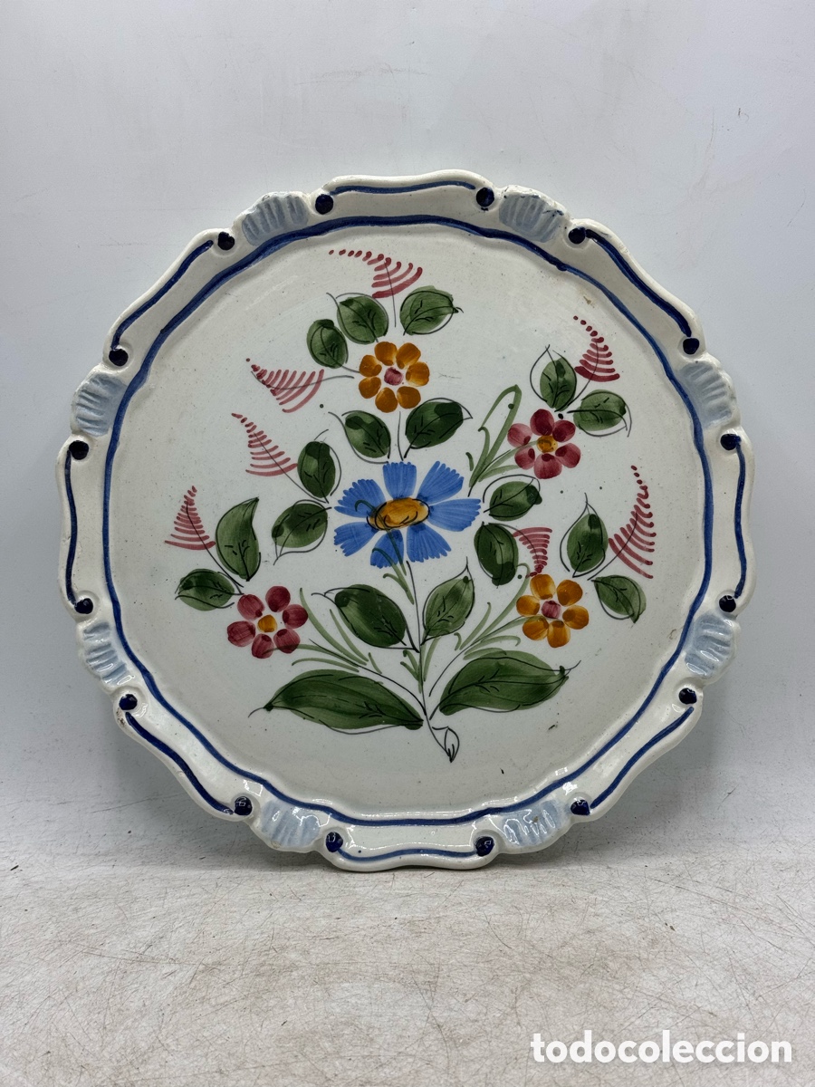 Antig&uuml;edades: Antiguo Plato de Cer&aacute;mica - Foto 6