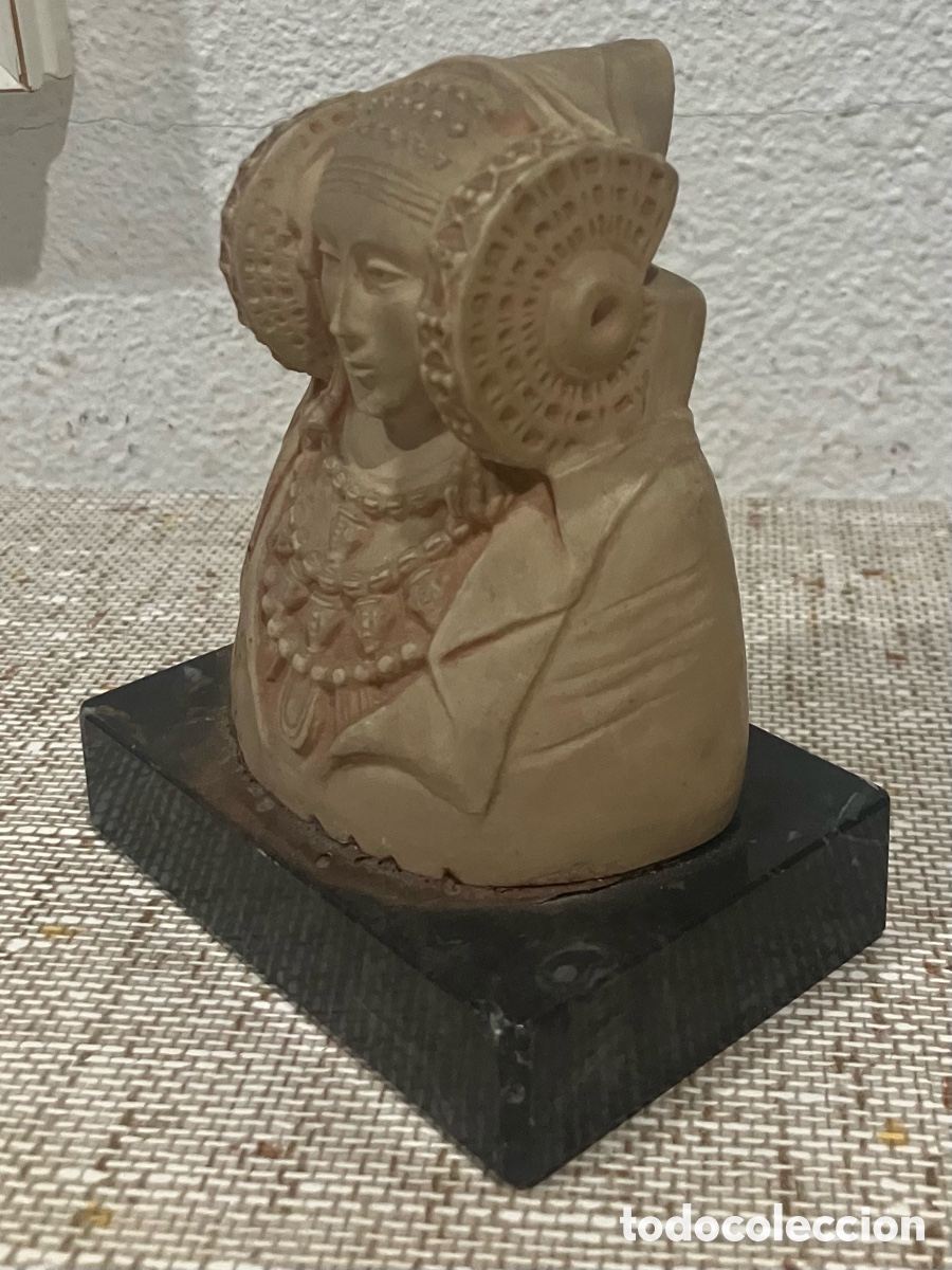 Antig&uuml;edades: Busto Dama de Elche antigua - Foto 2