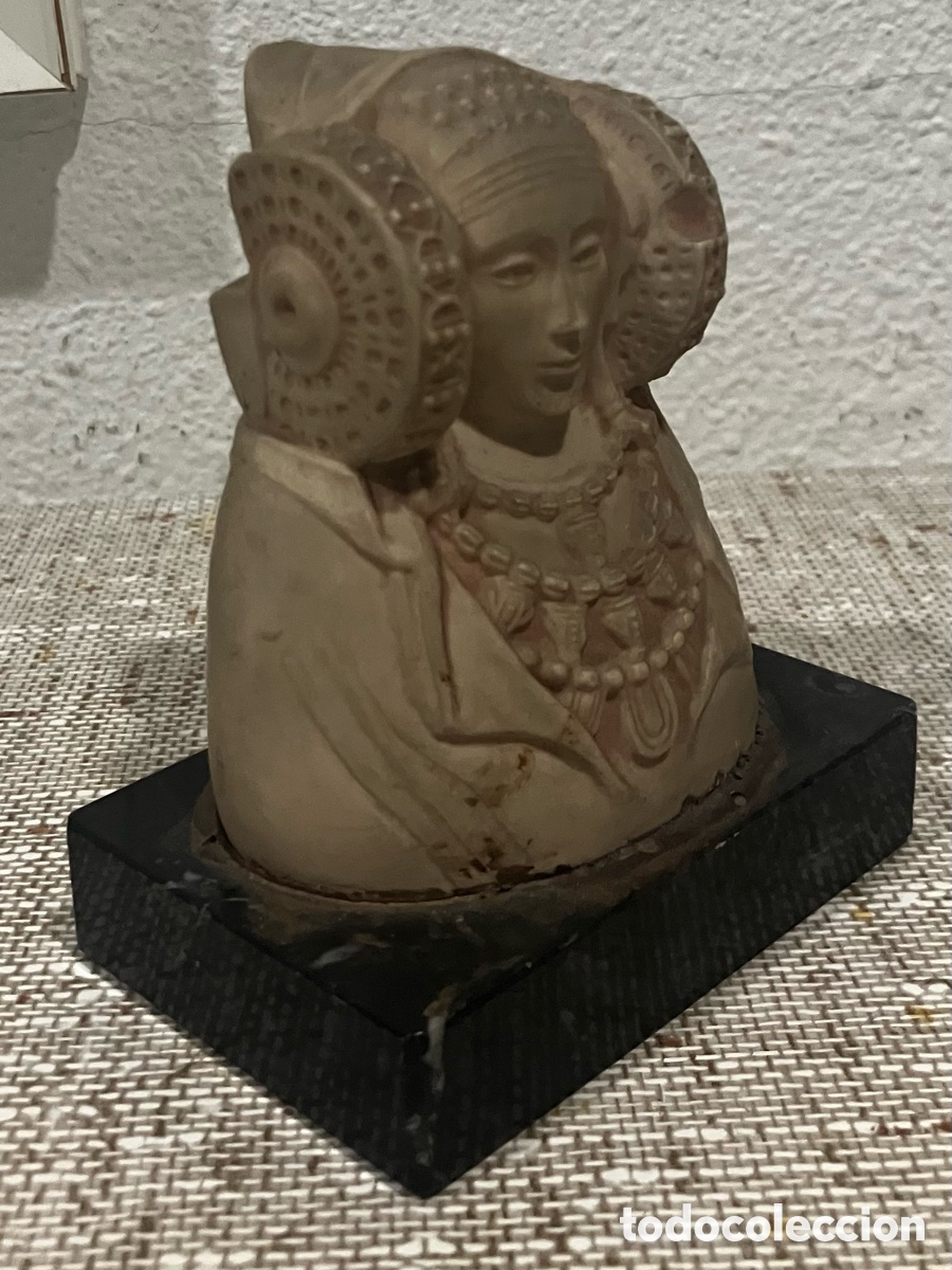 Antig&uuml;edades: Busto Dama de Elche antigua - Foto 3