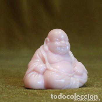 Antig&uuml;edades: Figura de buda sonriente,pasta. - Foto 1