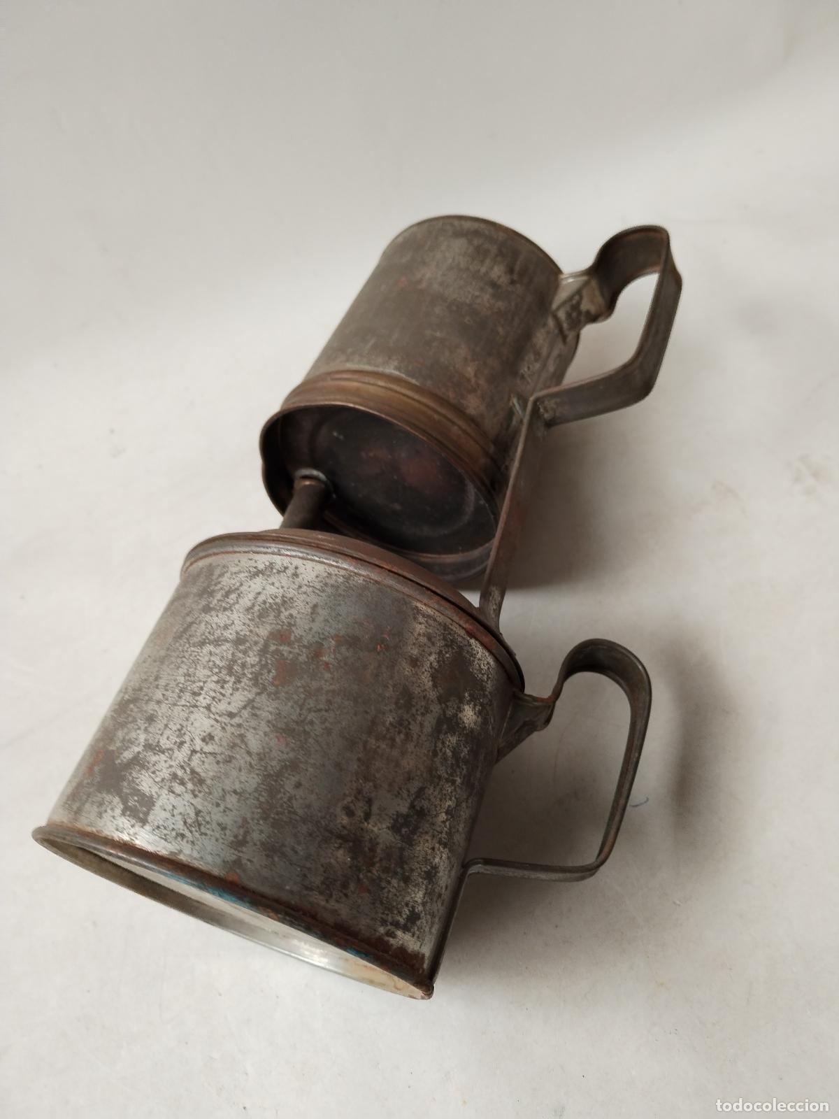 Antig&uuml;edades: cafetera de hojalata (la primera cafetera de la historia) - Foto 3