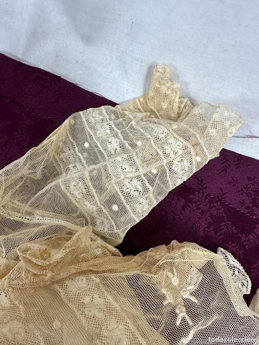 Antig&uuml;edades: Vestido y gorro de beb&eacute; - Foto 8