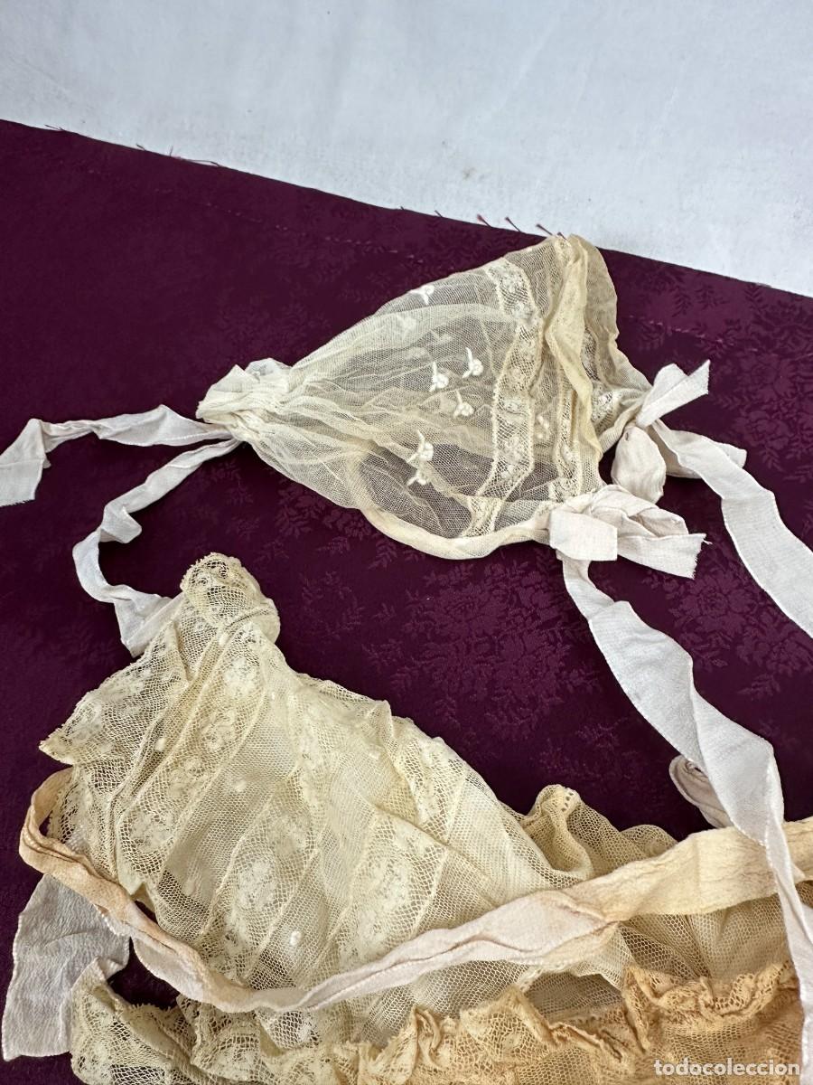 Antig&uuml;edades: Vestido y gorro de beb&eacute; - Foto 10