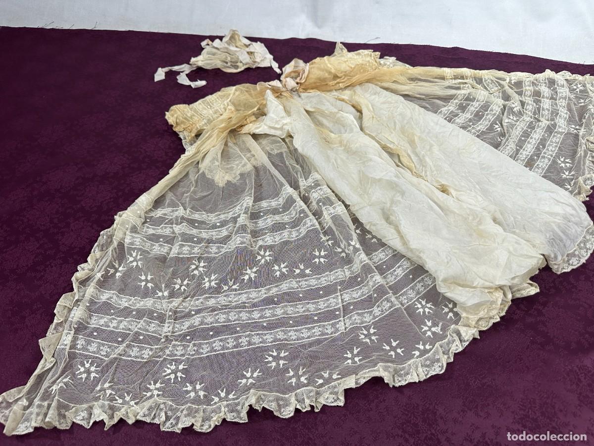 Antig&uuml;edades: Vestido y gorro de beb&eacute; - Foto 12