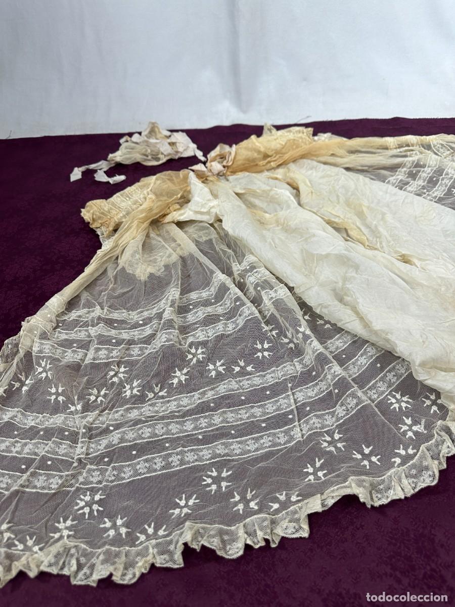 Antig&uuml;edades: Vestido y gorro de beb&eacute; - Foto 13