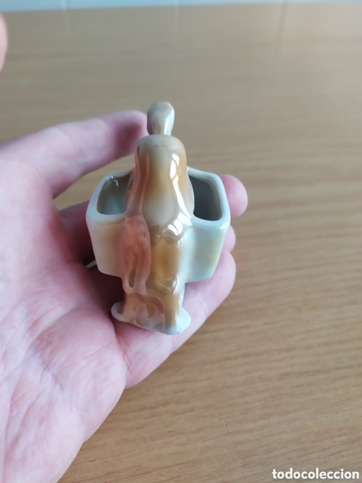 Antig&uuml;edades: Dos palilleros de porcelana. - Foto 10