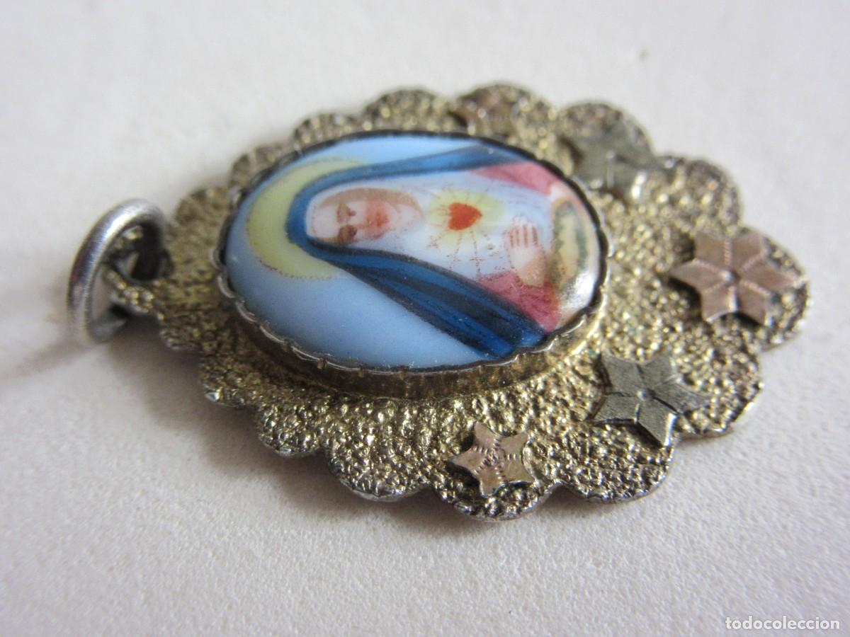 Antig&uuml;edades: MEDALLA DE LA VIRGEN DOLOROSA - Foto 2