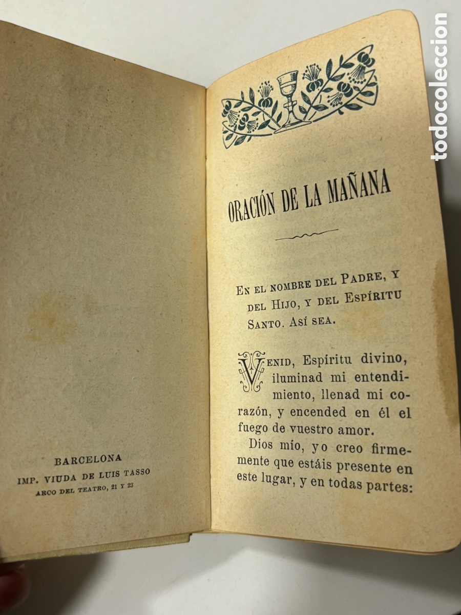Antig&uuml;edades: Antiguo misal llave del para&iacute;so 1907 - Foto 6