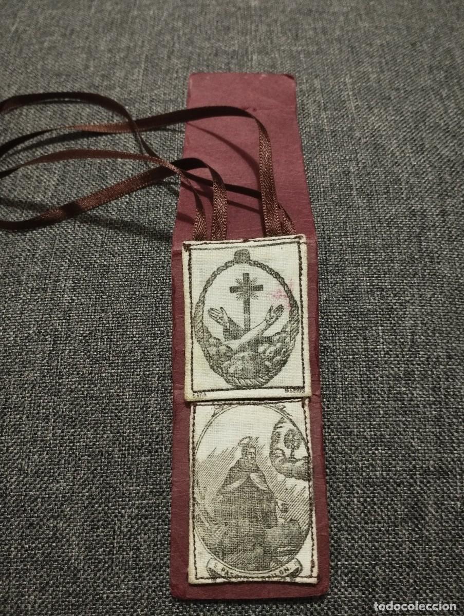 Antig&uuml;edades: Escapulario de San Pascual Bailon - Foto 2