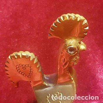 Antig&uuml;edades: Figura de gallo en bronce. - Foto 1