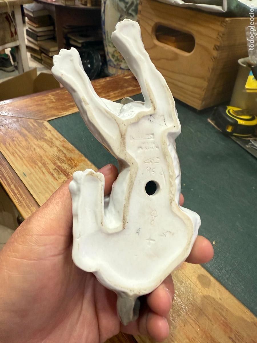 Antig&uuml;edades: PERRO CERAMICA LLADRO - MEDIDA 19 CM - Foto 7