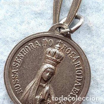Antig&uuml;edades: Llavero de la Virgen de F&aacute;tima. - Foto 2