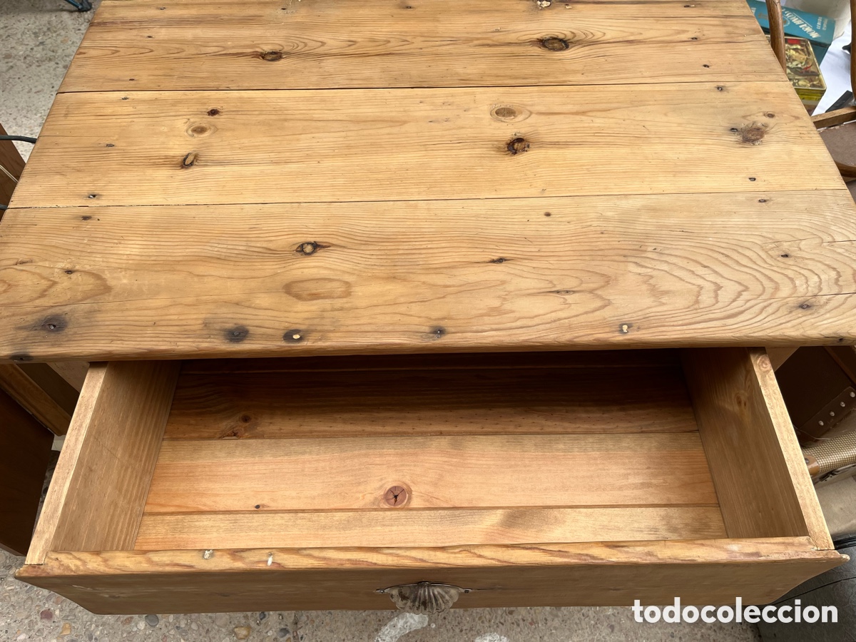 Antig&uuml;edades: Mesa tocinera restaurada - Foto 4