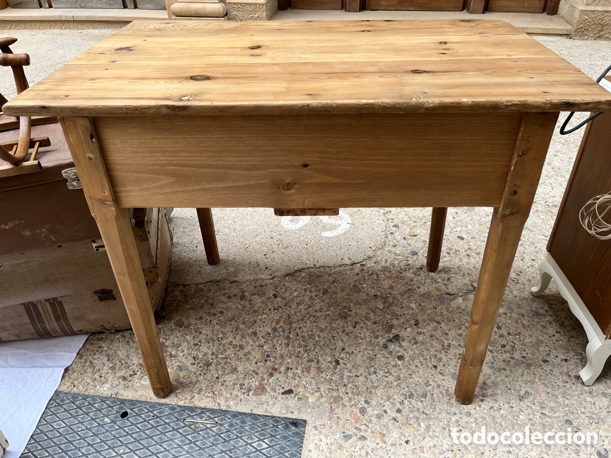 Antig&uuml;edades: Mesa tocinera restaurada - Foto 6