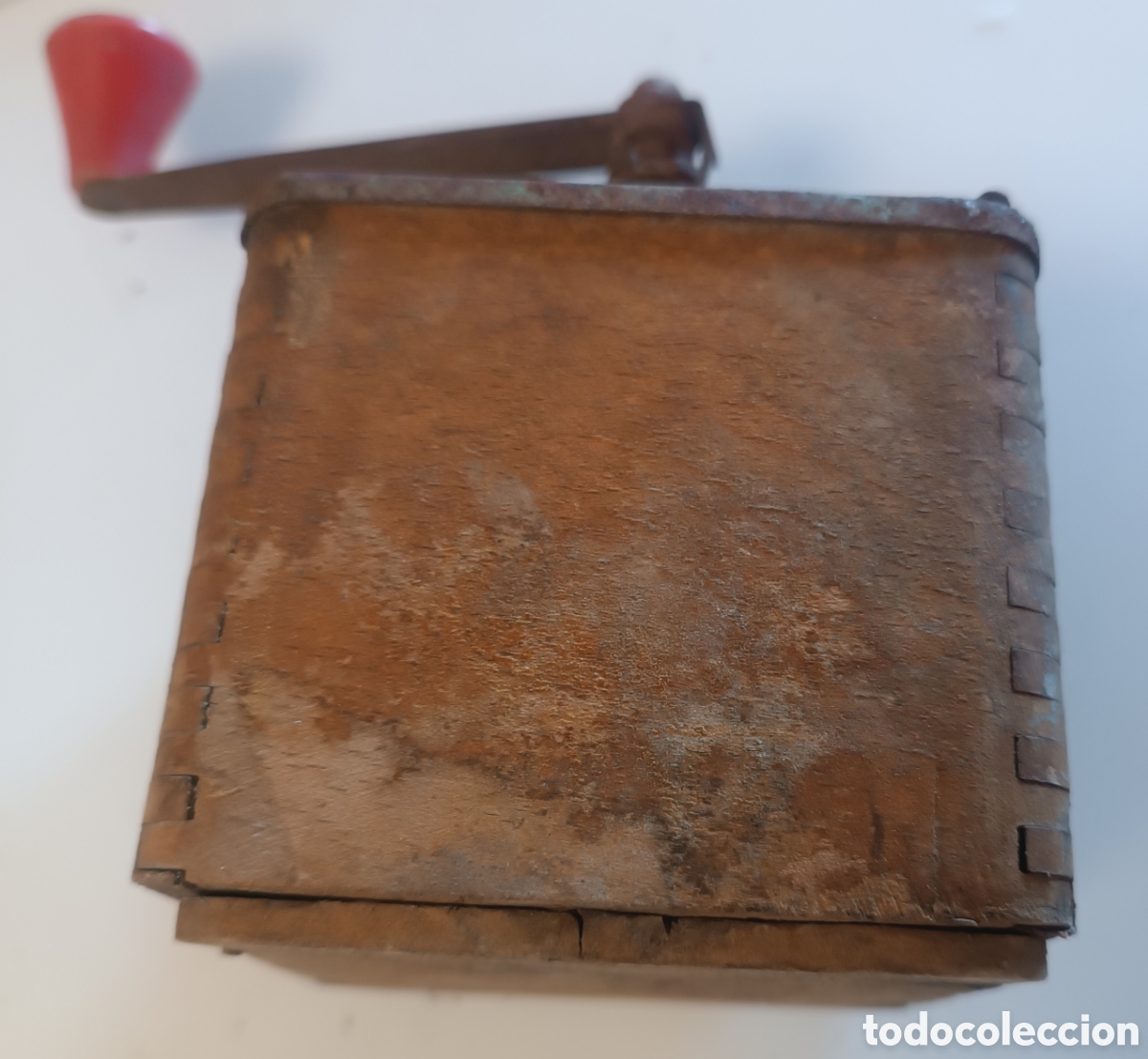 Antig&uuml;edades: MOLINILLO de caf&eacute; ELMA, en madera y metal. - Foto 10