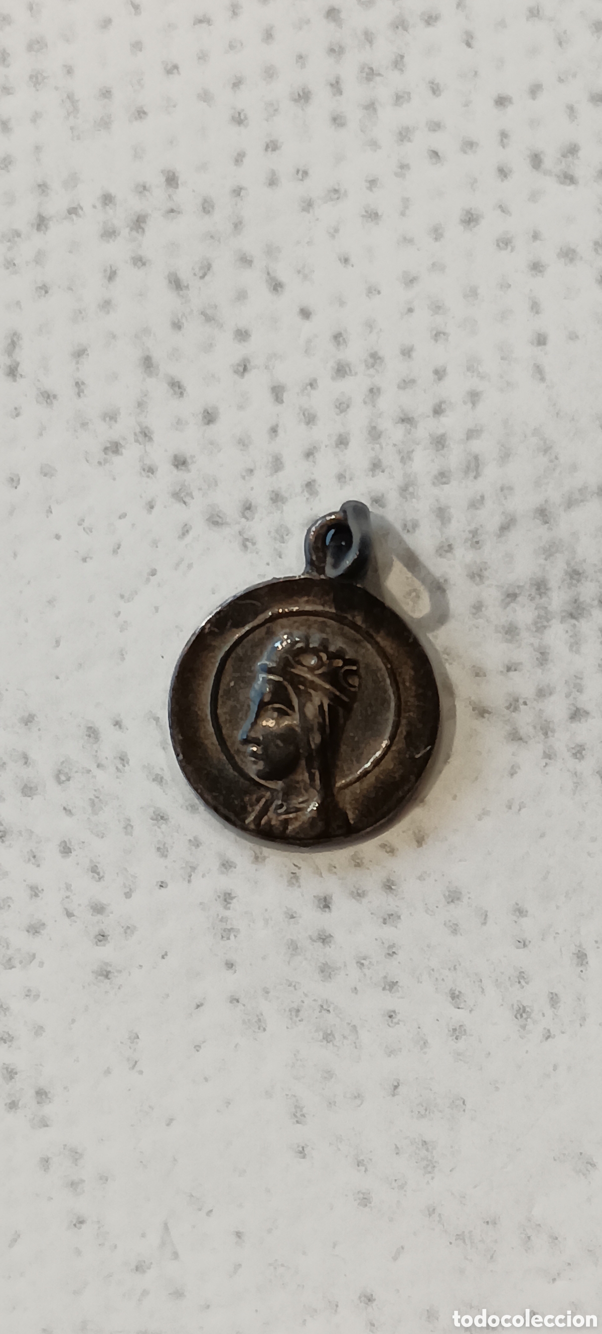 Antig&uuml;edades: Medallas religiosas (9 un.). De metal - Foto 5
