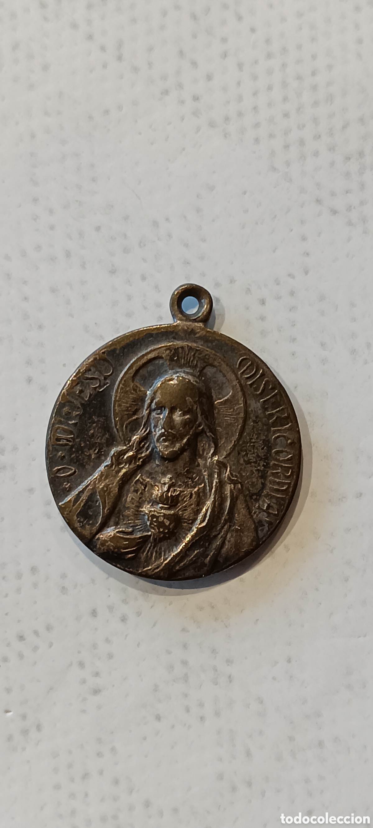 Antig&uuml;edades: Medallas religiosas (9 un.). De metal - Foto 7