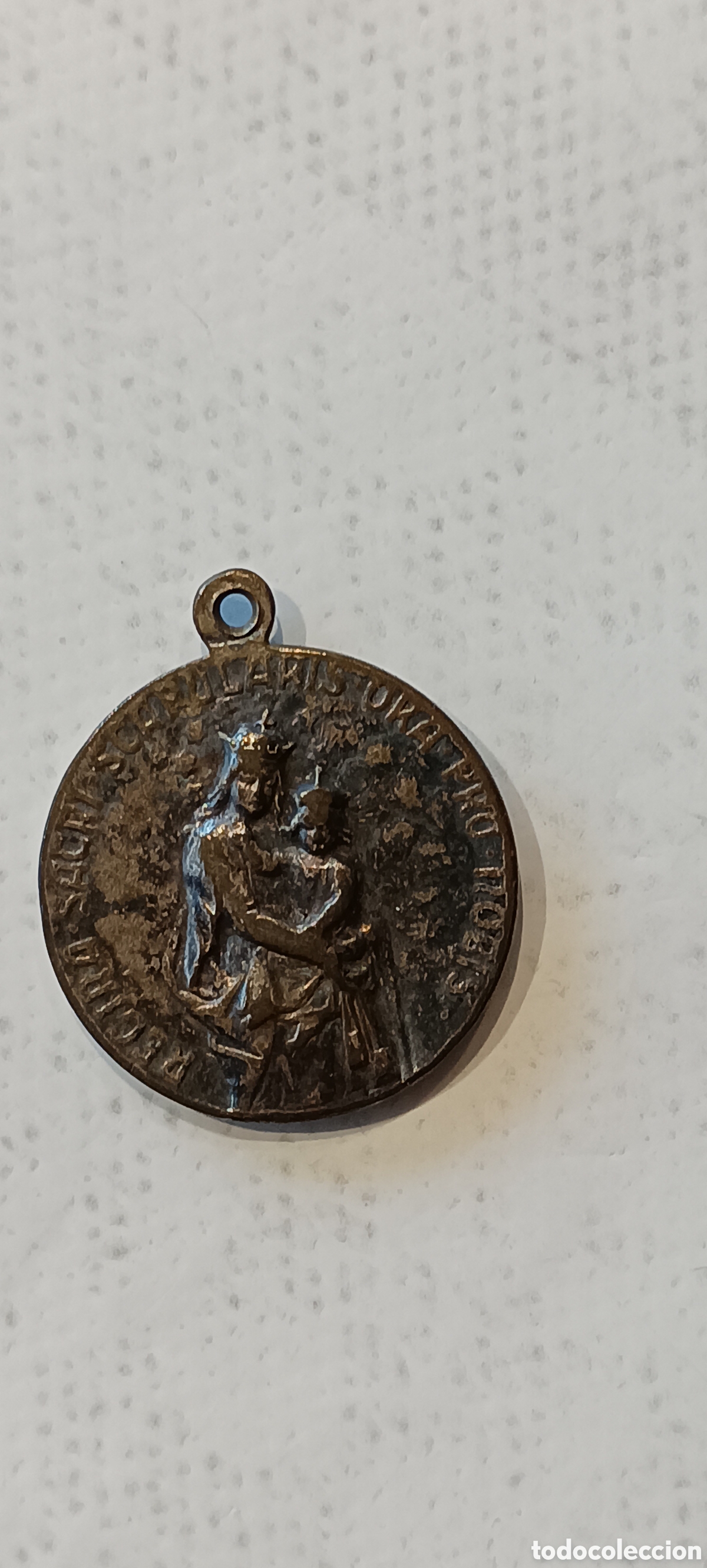 Antig&uuml;edades: Medallas religiosas (9 un.). De metal - Foto 8