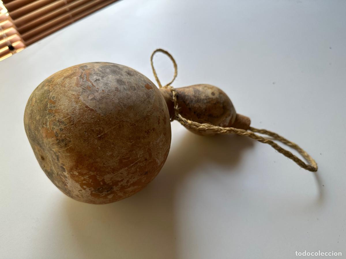 Antig&uuml;edades: CANTIMPLORA DE PASTOR Y CUCHARROS DE CORCHO - Foto 8