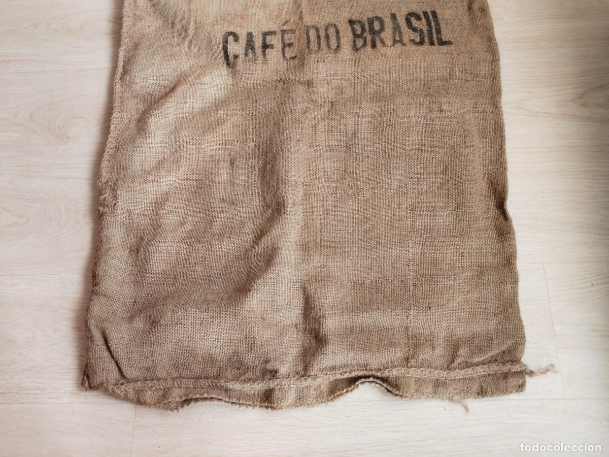 Antig&uuml;edades: Saco Arpillera Caf&eacute; do Brasil. USICAF&Eacute;. - Foto 3