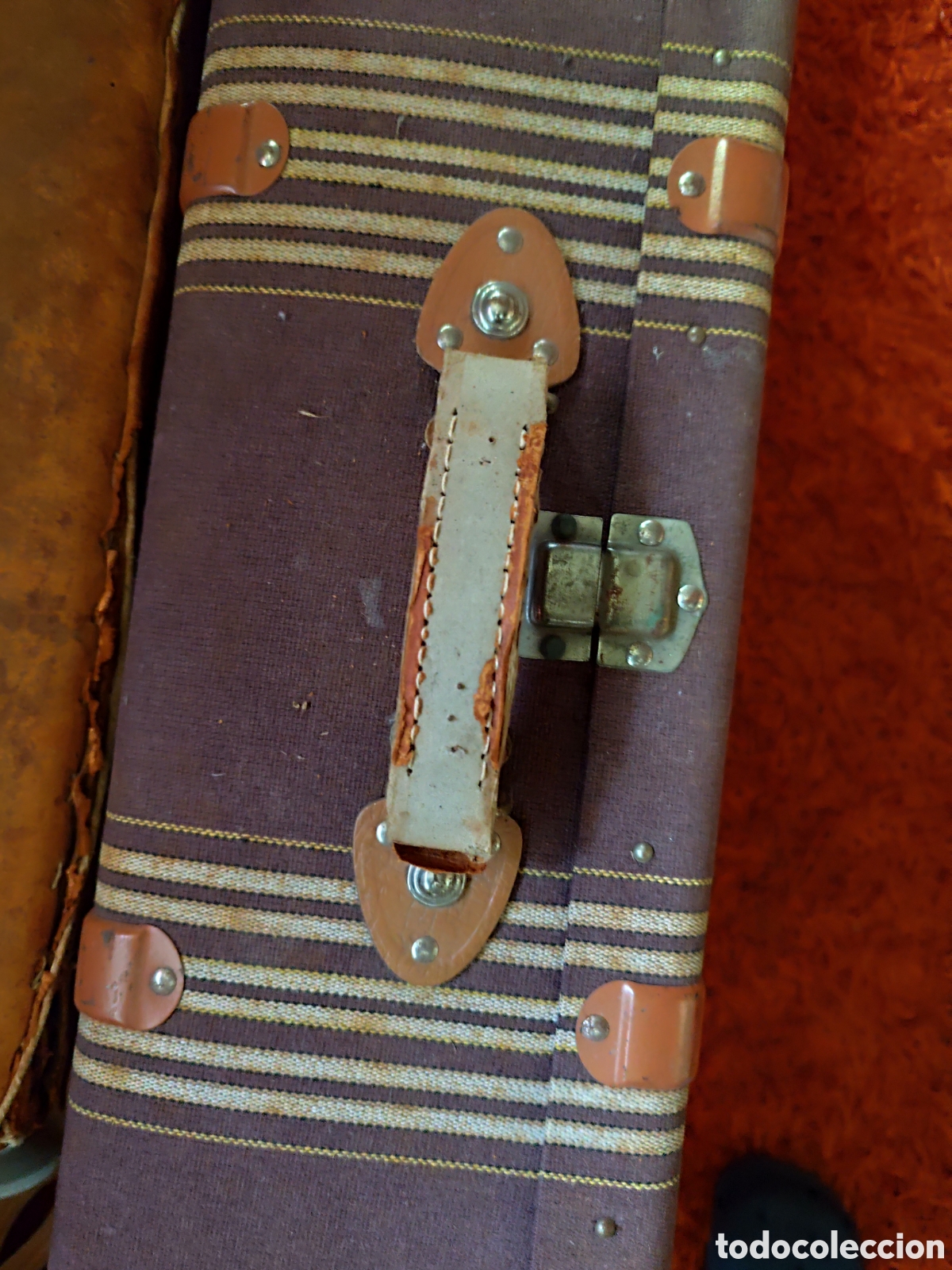 Antig&uuml;edades: MALETA DE VIAJE ANTIGUA - Foto 6