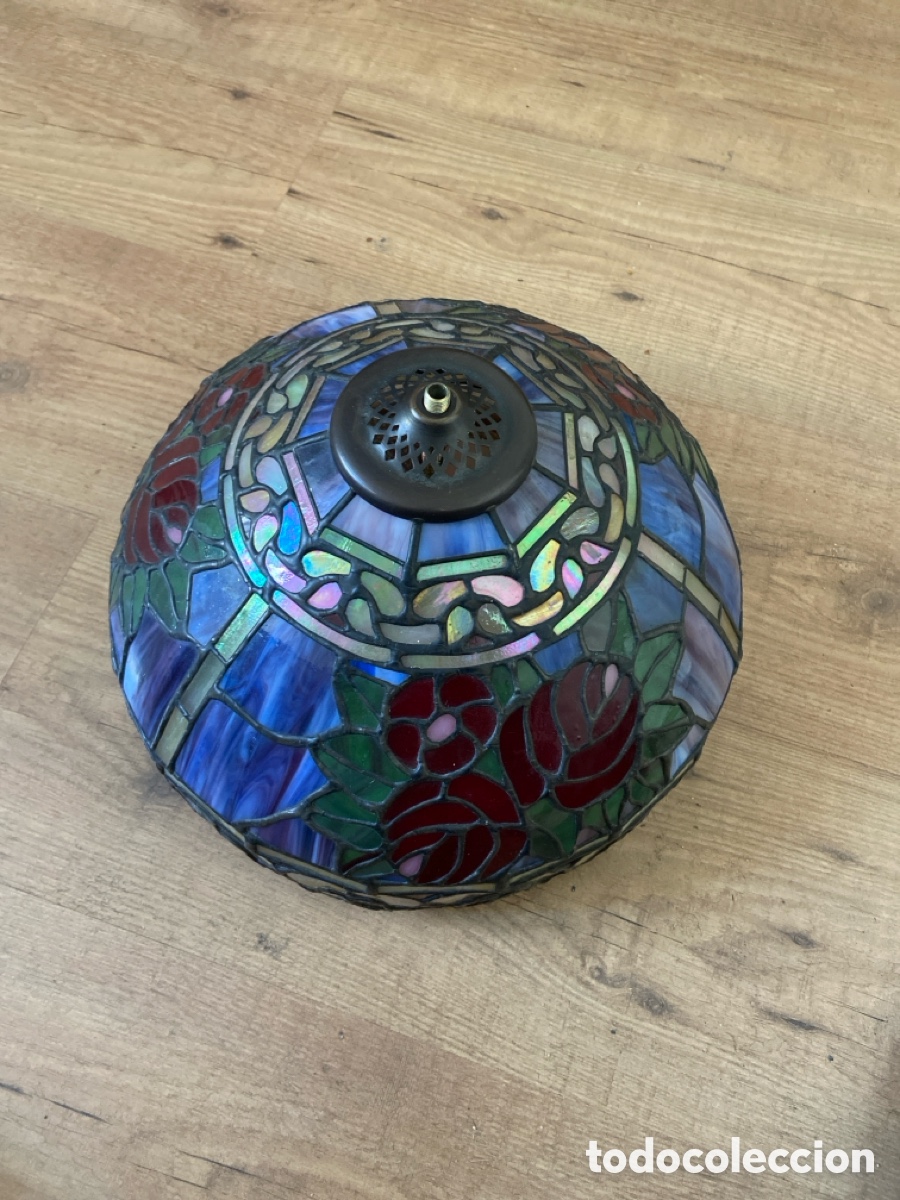 Antig&uuml;edades: Tiffany .L&aacute;mpara de techo.Modelo 1900 - Foto 1