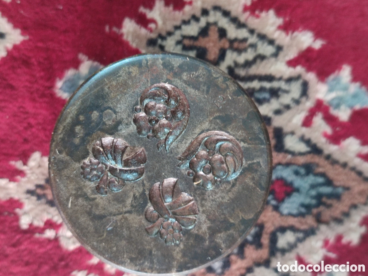 Antig&uuml;edades: Matriz maciza molde para joyer&iacute;a medalleria