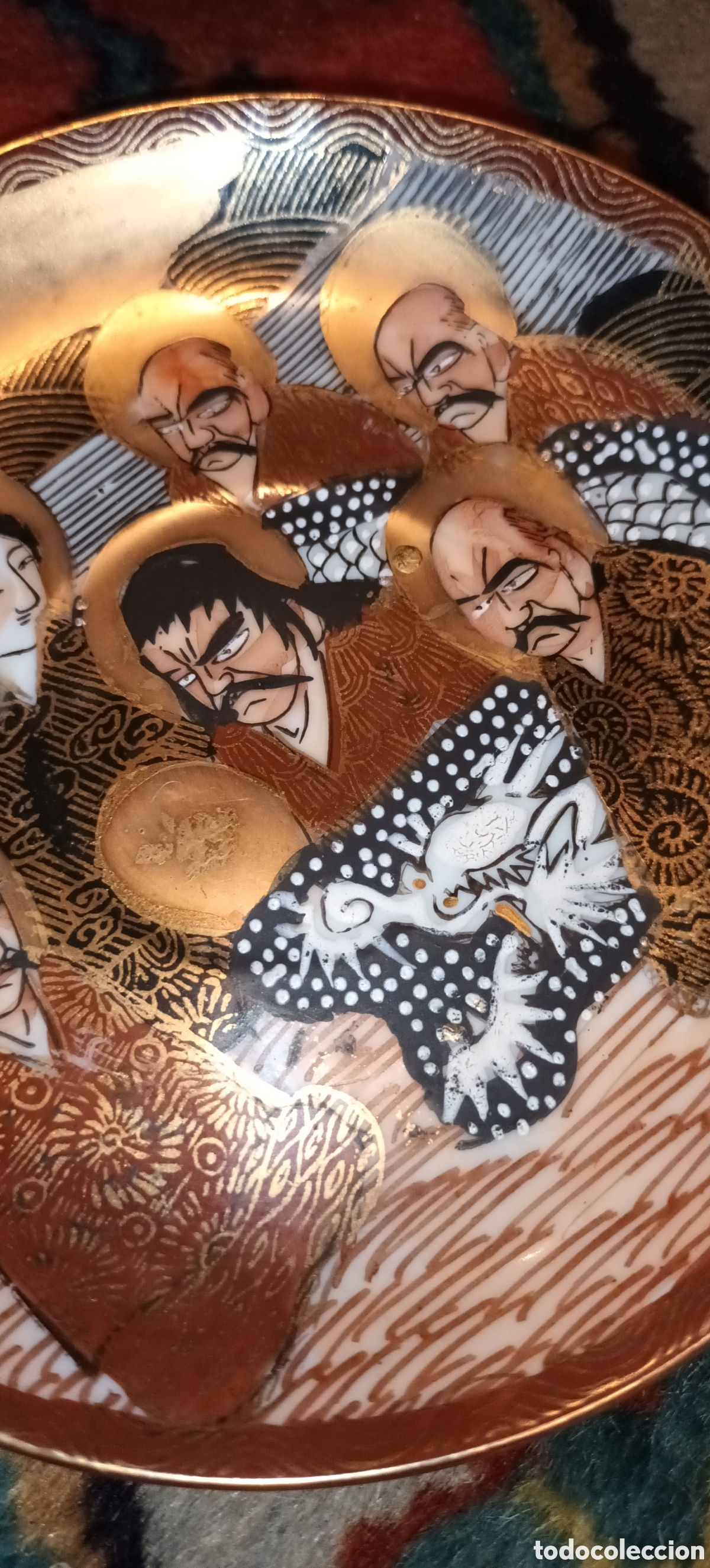 Antig&uuml;edades: Meiji satsuma set de te - Foto 13