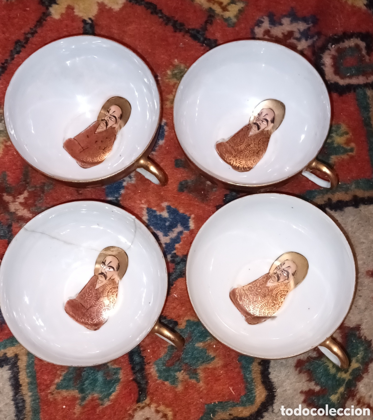 Antig&uuml;edades: Meiji satsuma set de te - Foto 15