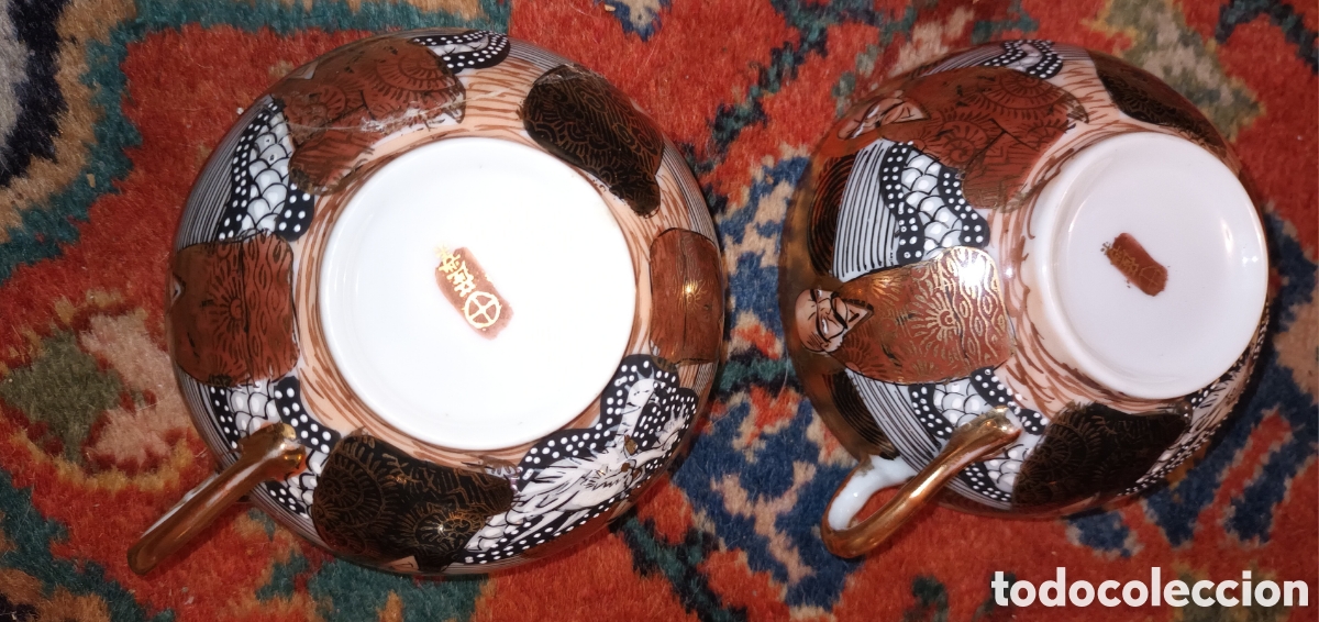 Antig&uuml;edades: Meiji satsuma set de te - Foto 16