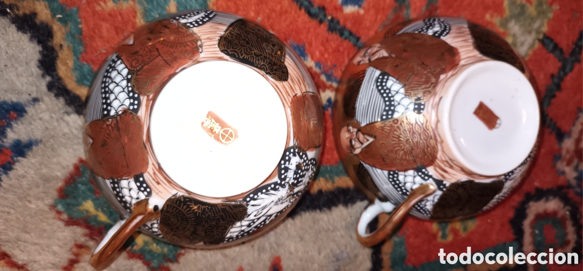 Antig&uuml;edades: Meiji satsuma set de te - Foto 17