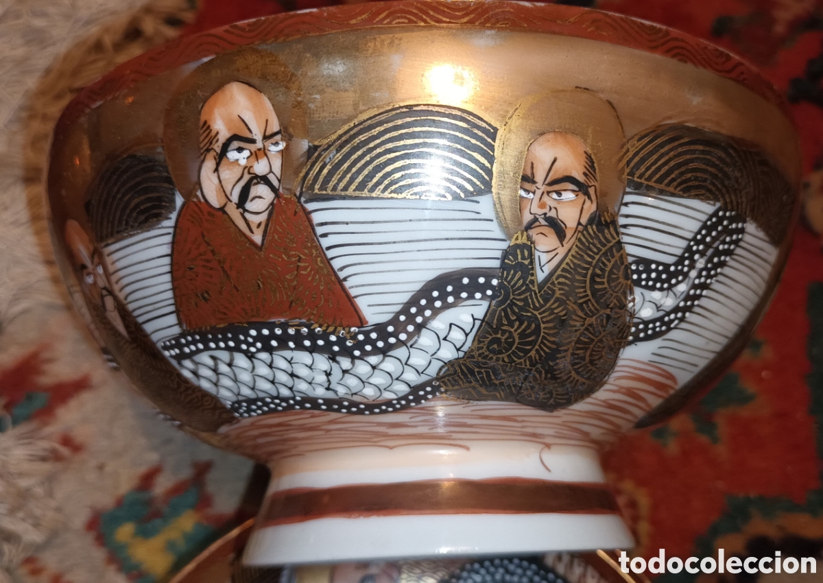 Antig&uuml;edades: Meiji satsuma set de te - Foto 20