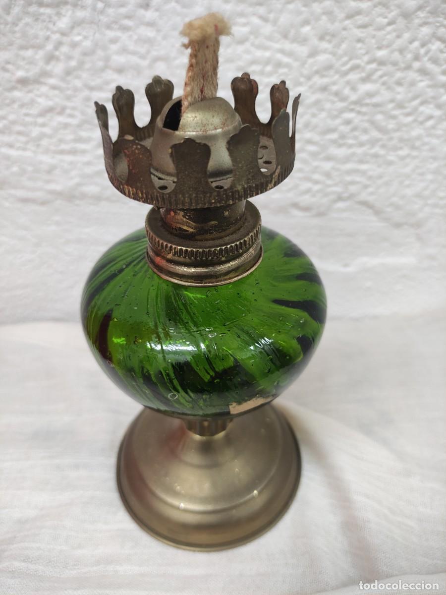 Antig&uuml;edades: ANTIGUO QUINQU&Eacute;/L&Aacute;MPARA DE ACEITE - Foto 2
