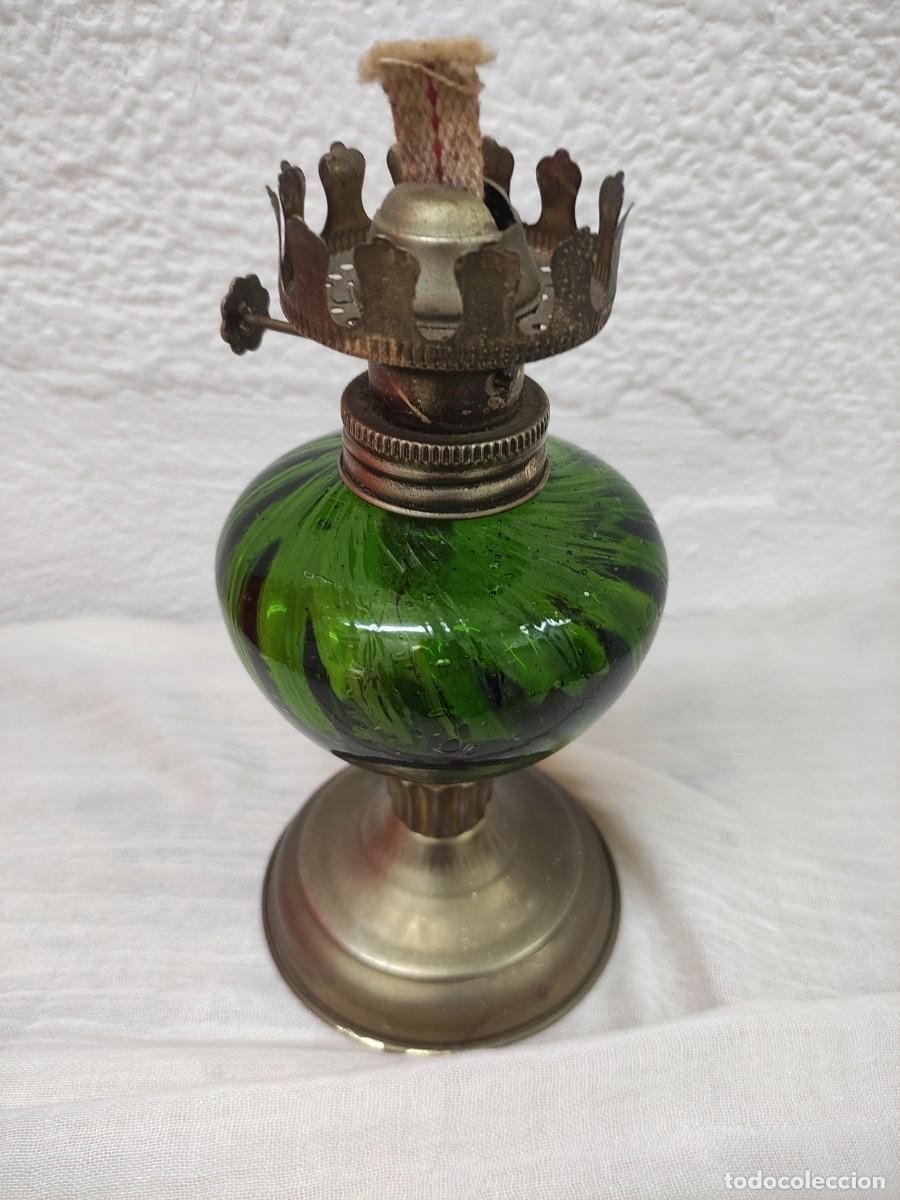 Antig&uuml;edades: ANTIGUO QUINQU&Eacute;/L&Aacute;MPARA DE ACEITE - Foto 3