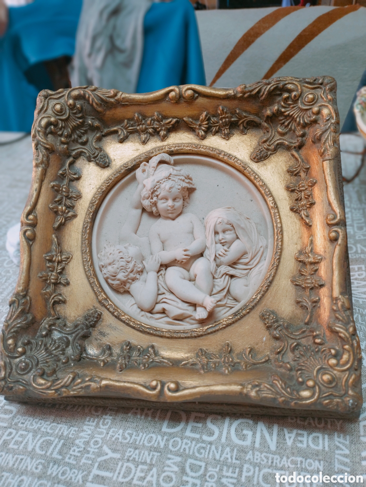 Antig&uuml;edades: Pareja de querubines antiguos (2) - Foto 2