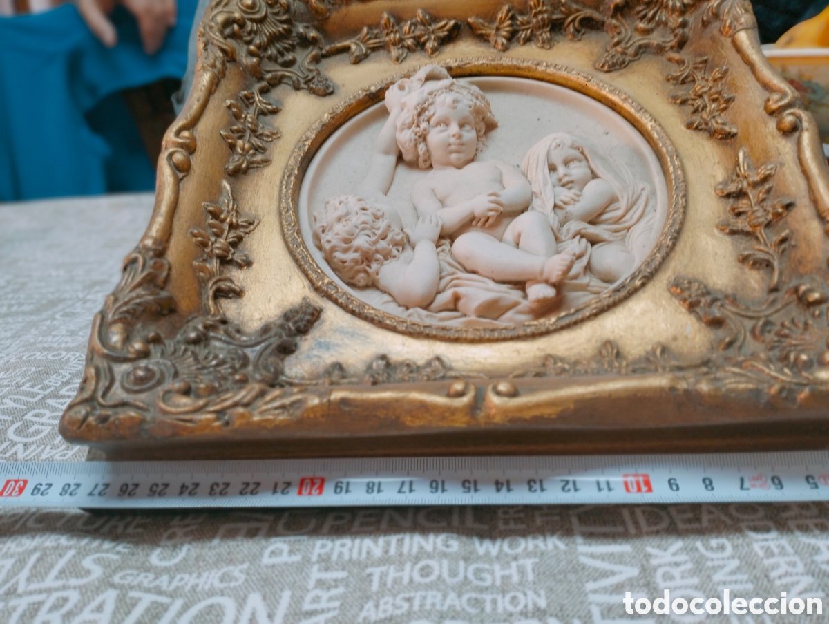 Antig&uuml;edades: Pareja de querubines antiguos (2) - Foto 6