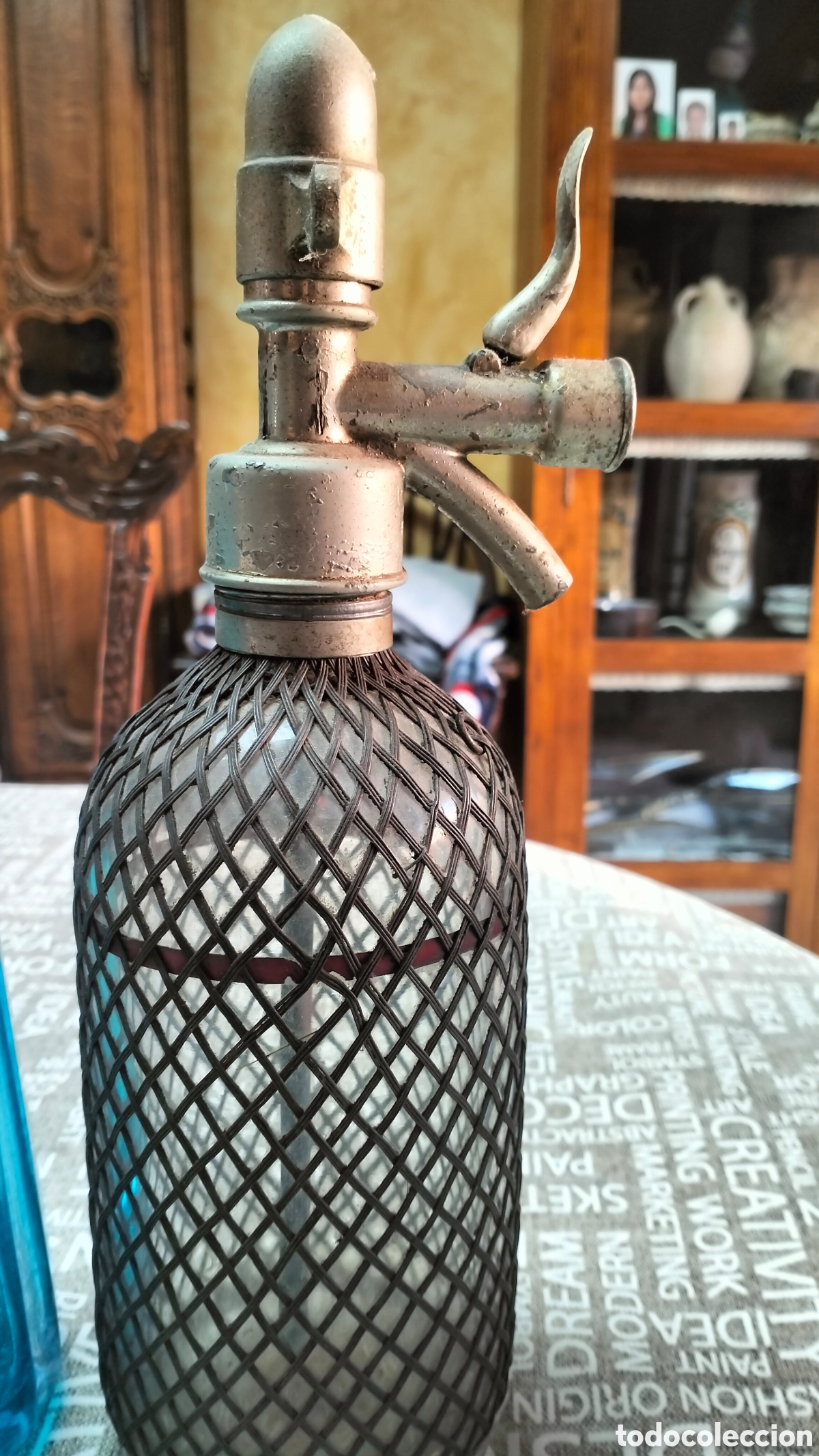 Antig&uuml;edades: Juego de sifones antiguos - Foto 3