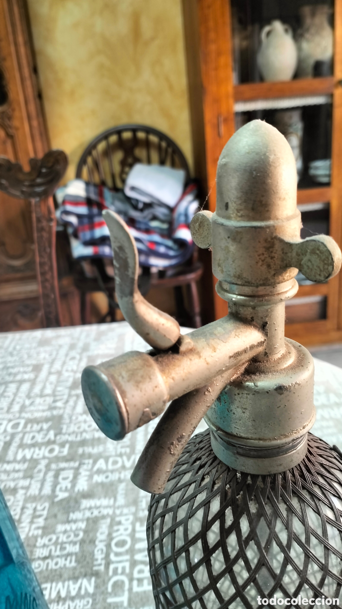 Antig&uuml;edades: Juego de sifones antiguos - Foto 5