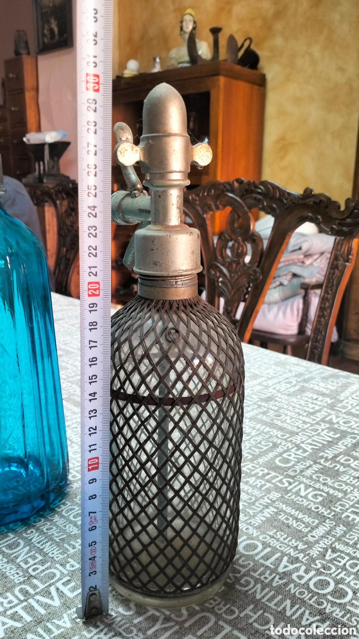 Antig&uuml;edades: Juego de sifones antiguos - Foto 8