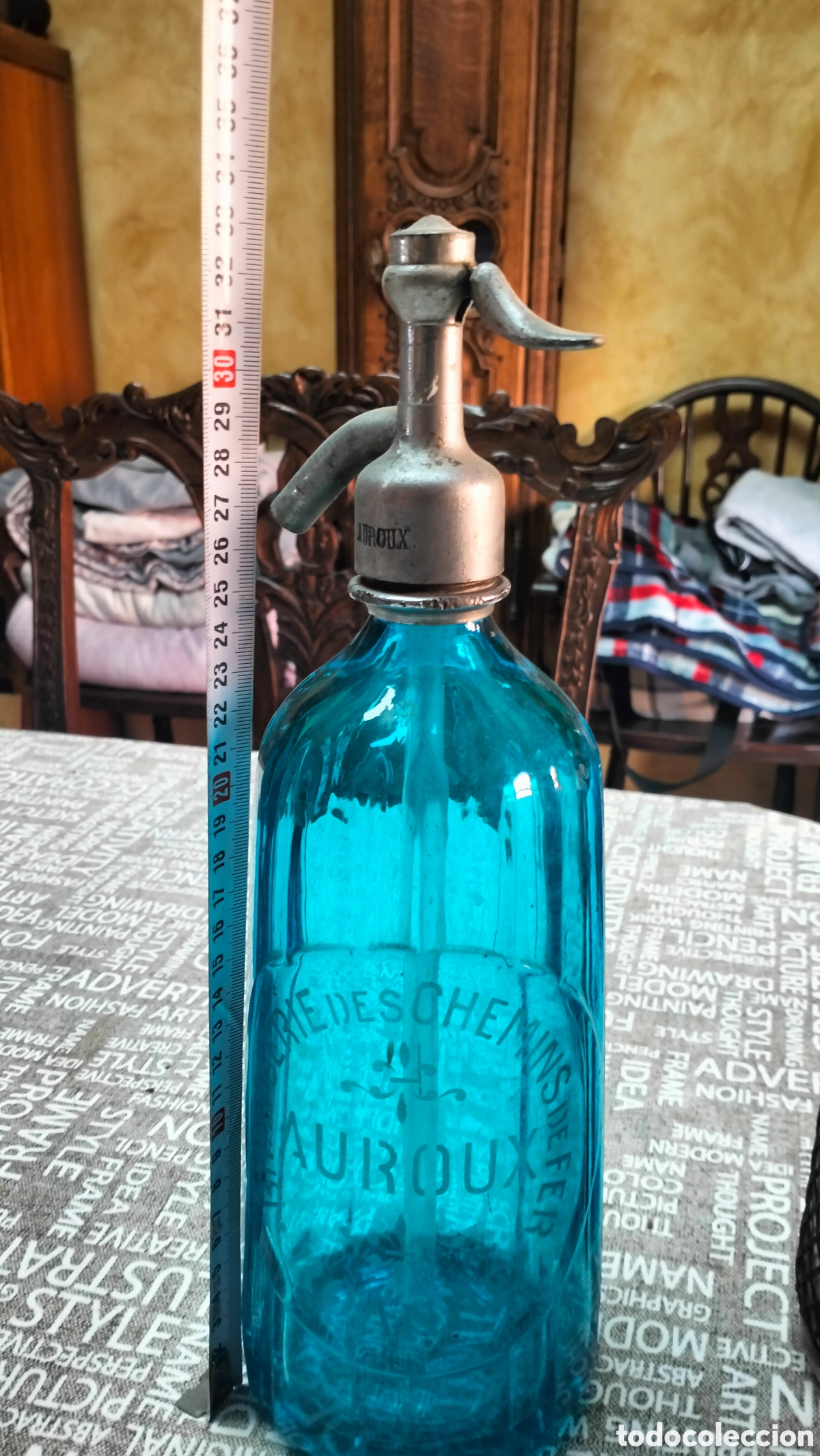 Antig&uuml;edades: Juego de sifones antiguos - Foto 9