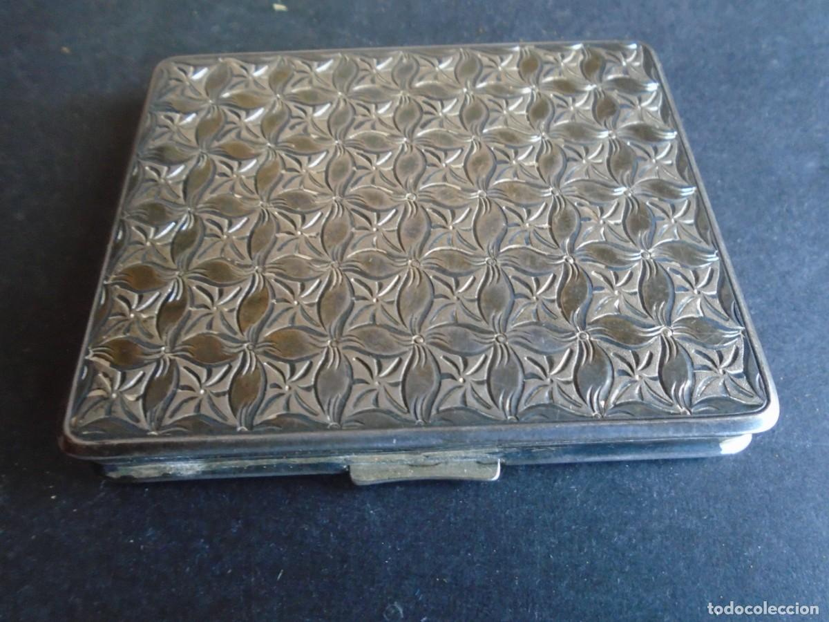 Antig&uuml;edades: (PLA-250401)PRECIOSA POLVERA DE PLATA - Foto 4