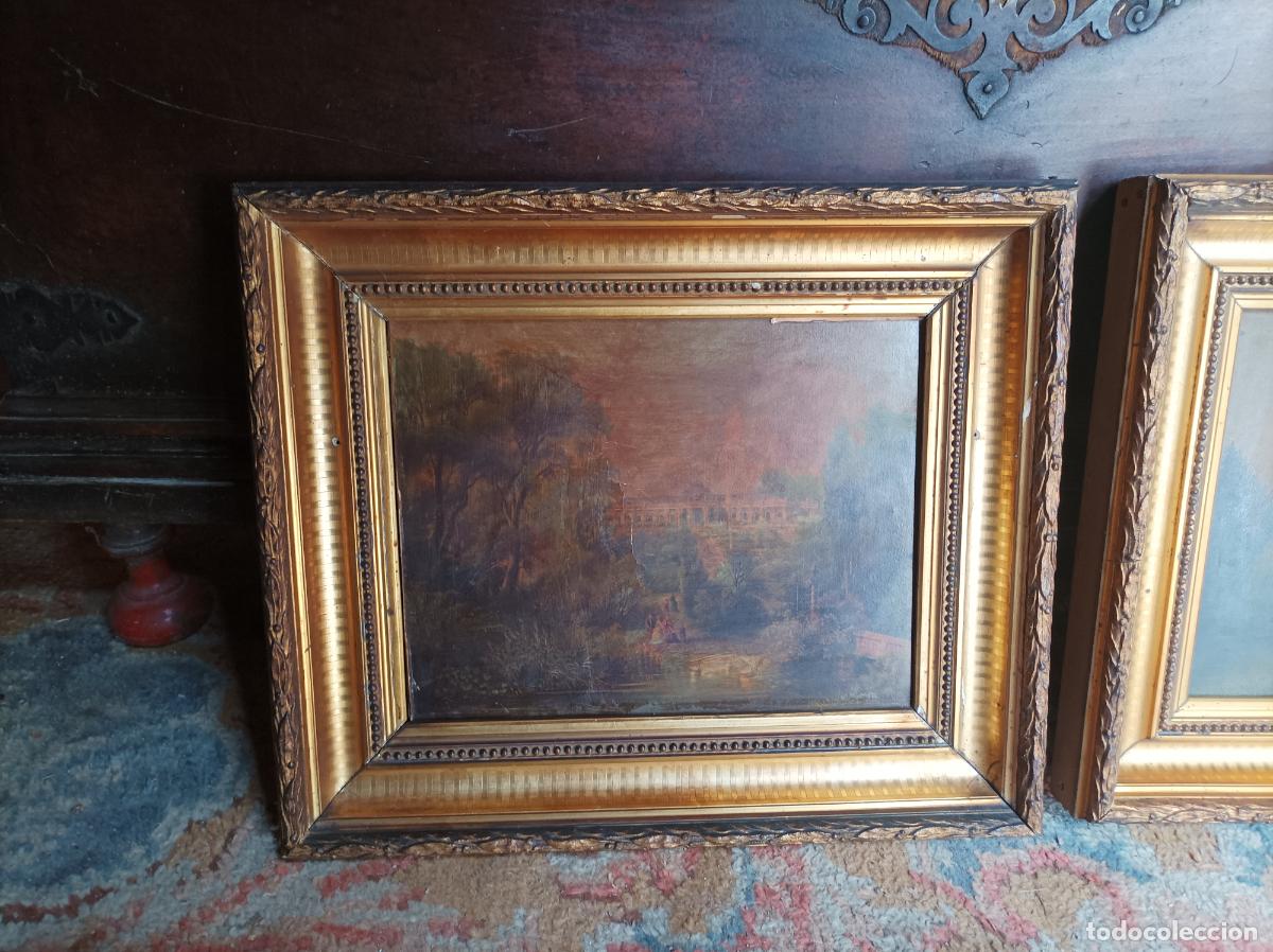 Antig&uuml;edades: Pareja de marcos del S XIX. - Foto 20