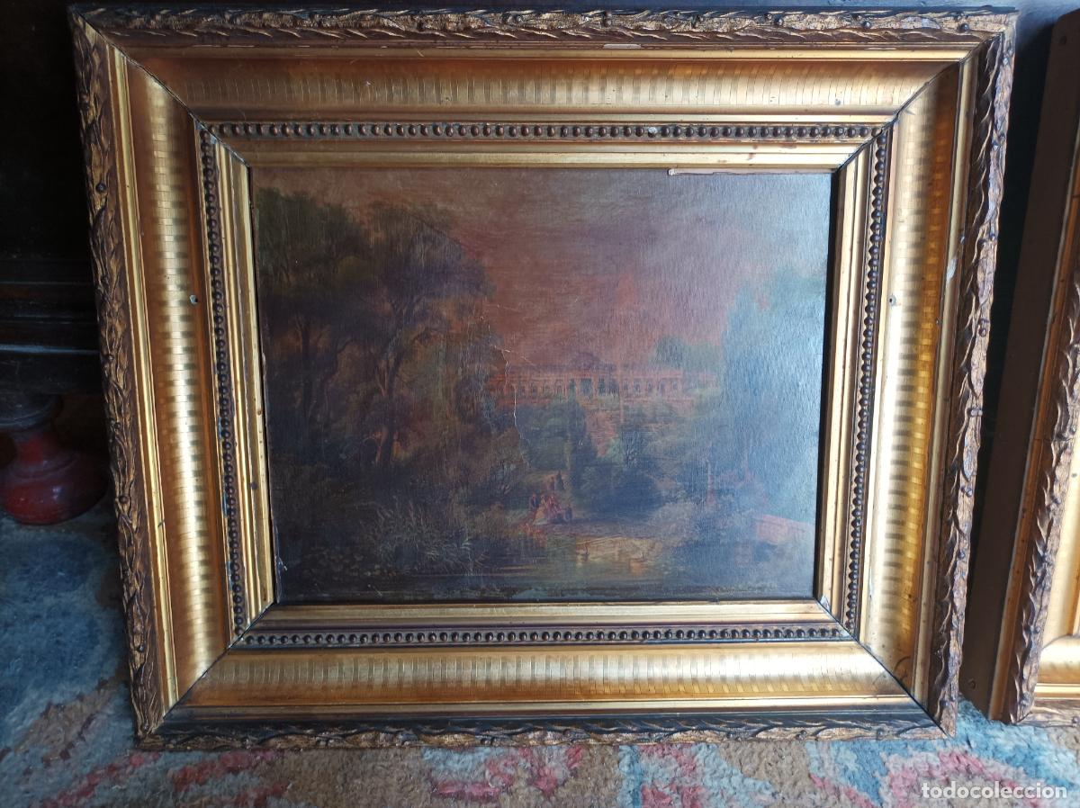 Antig&uuml;edades: Pareja de marcos del S XIX. - Foto 22
