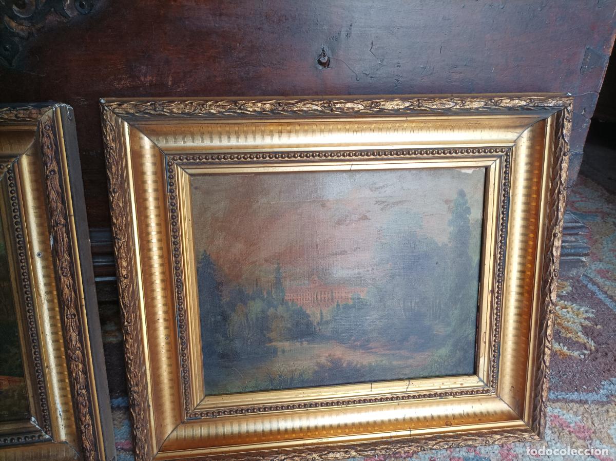 Antig&uuml;edades: Pareja de marcos del S XIX. - Foto 30