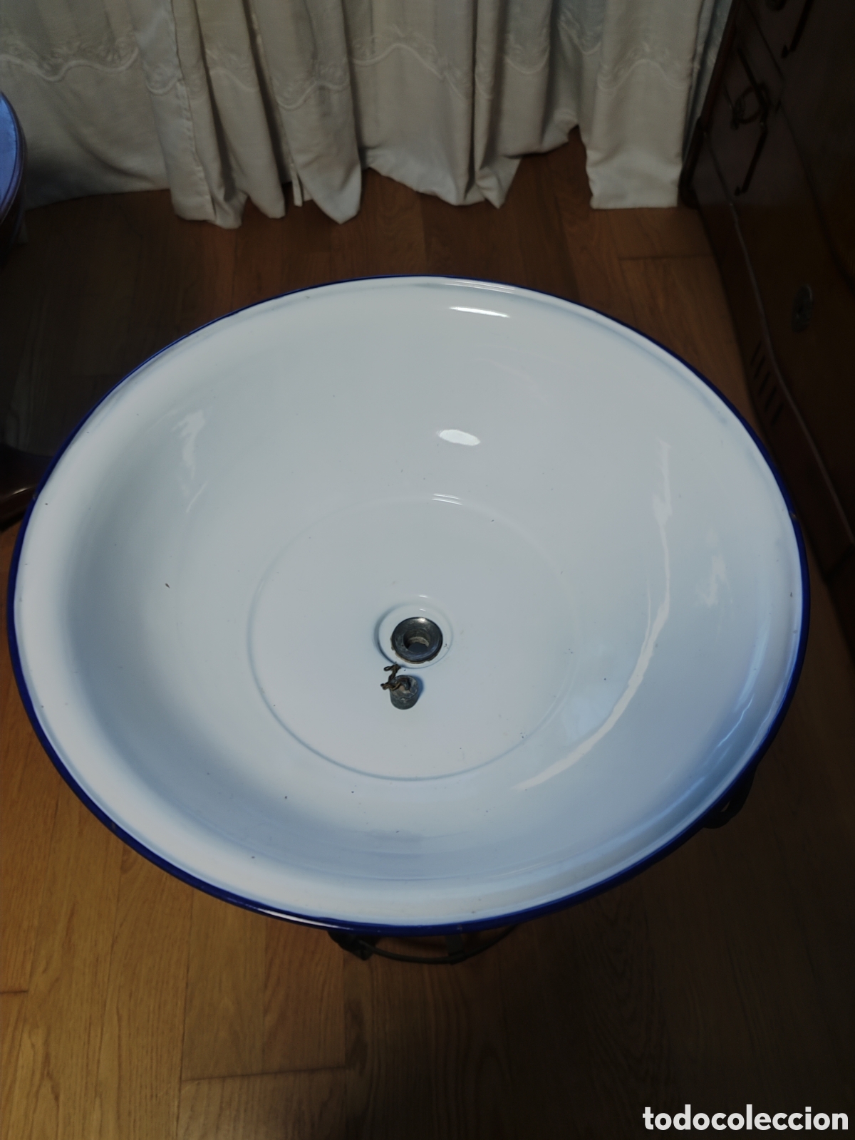 Antig&uuml;edades: Lavabo forja negra , completo - Foto 4