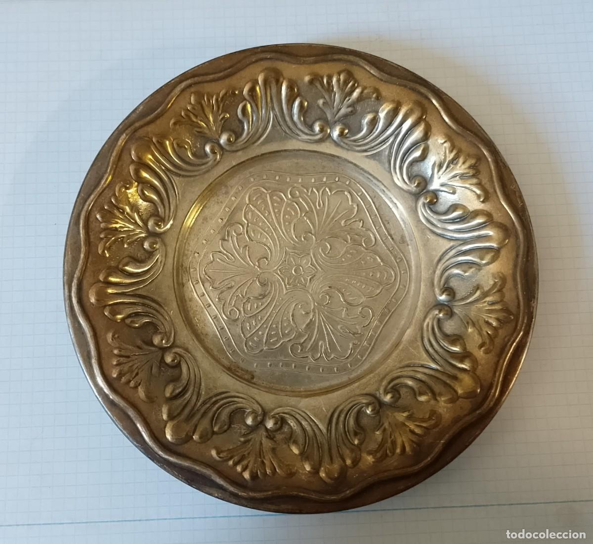 Antig&uuml;edades: Plato de plata o ba&ntilde;o de plata - Foto 1