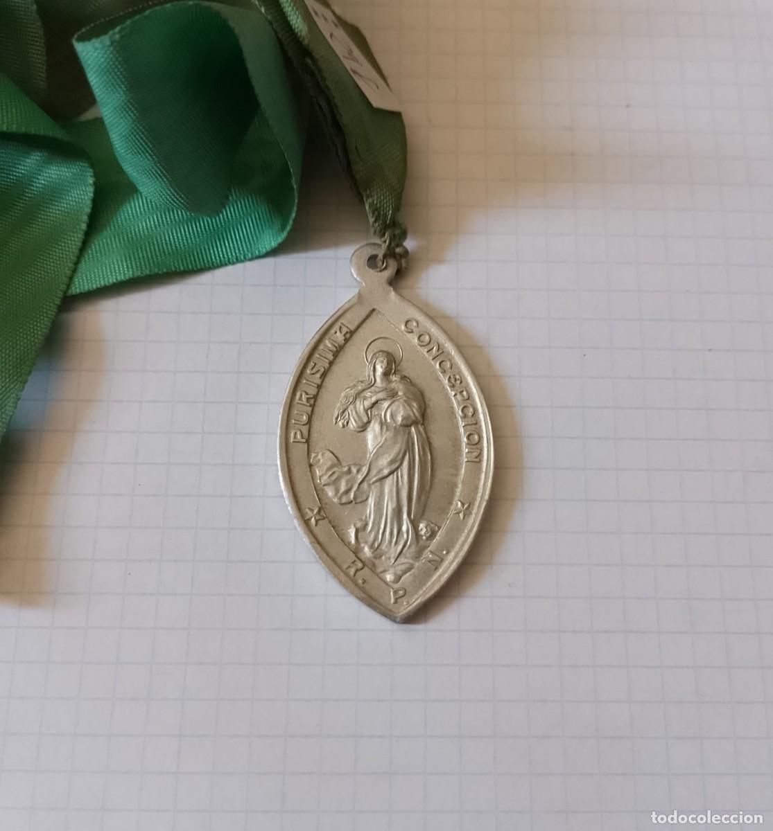 Antig&uuml;edades: Medalla religiosa de cuello - Foto 2